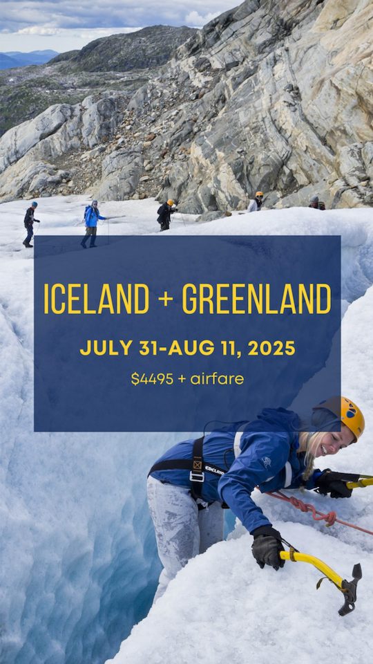 Greenland + Iceland Youth Trip